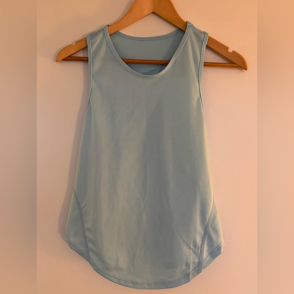 SHEIN Tops - SHEIN 15” PTP Sleeveless Athletic Women's Top, Light Blue, Size 4.